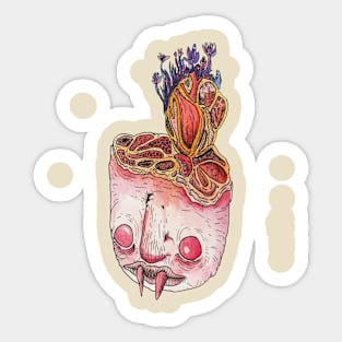 Odd Brain Sticker